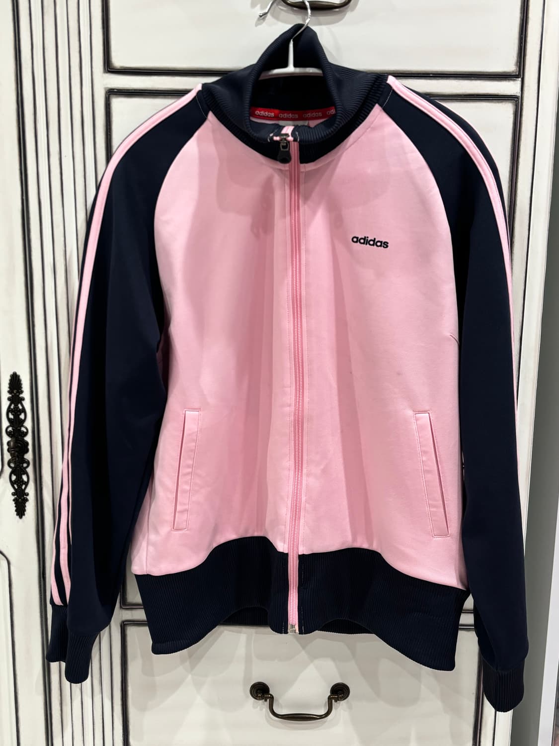 아디다스 딸기우유 핑크네이비 져지 트랙탑 대만영화여주 상품이미지1