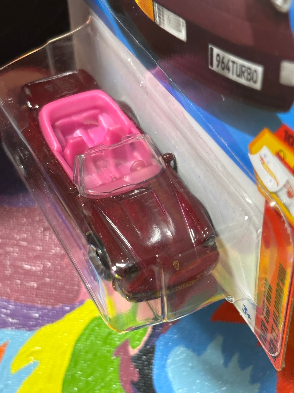 미개봉) 포르쉐 911 터보 카브리올레 다이캐스트 핫휠 인테리어 소품 상품이미지8