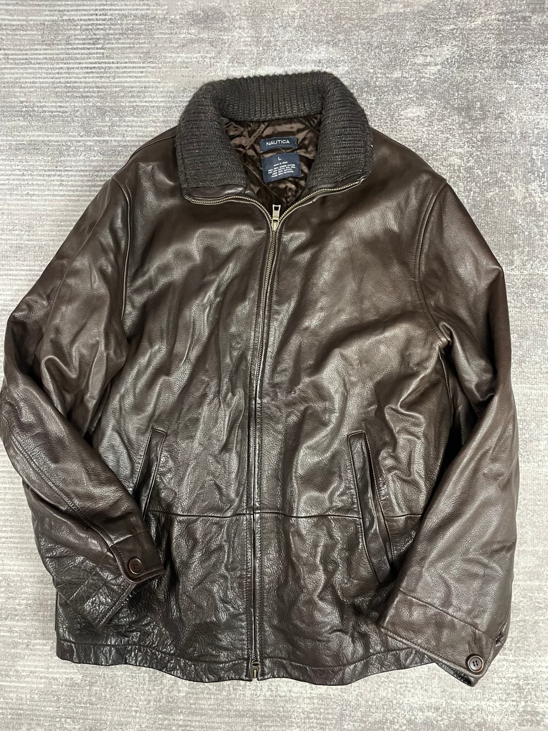 VTG NAUTICA 울카라 리얼레더  상품이미지1