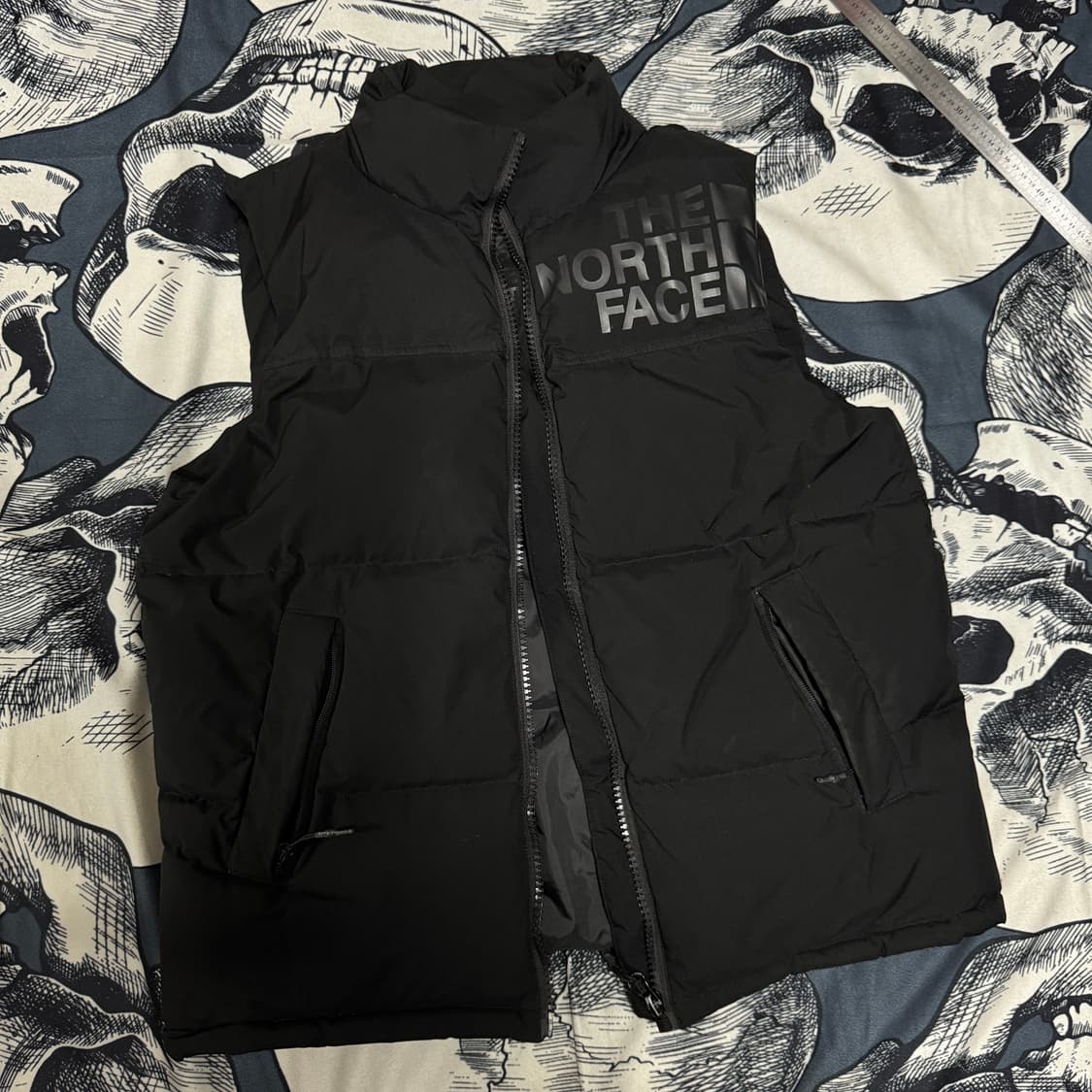 노스페이스 구스다운 패딩조끼 110사이즈 상품이미지1