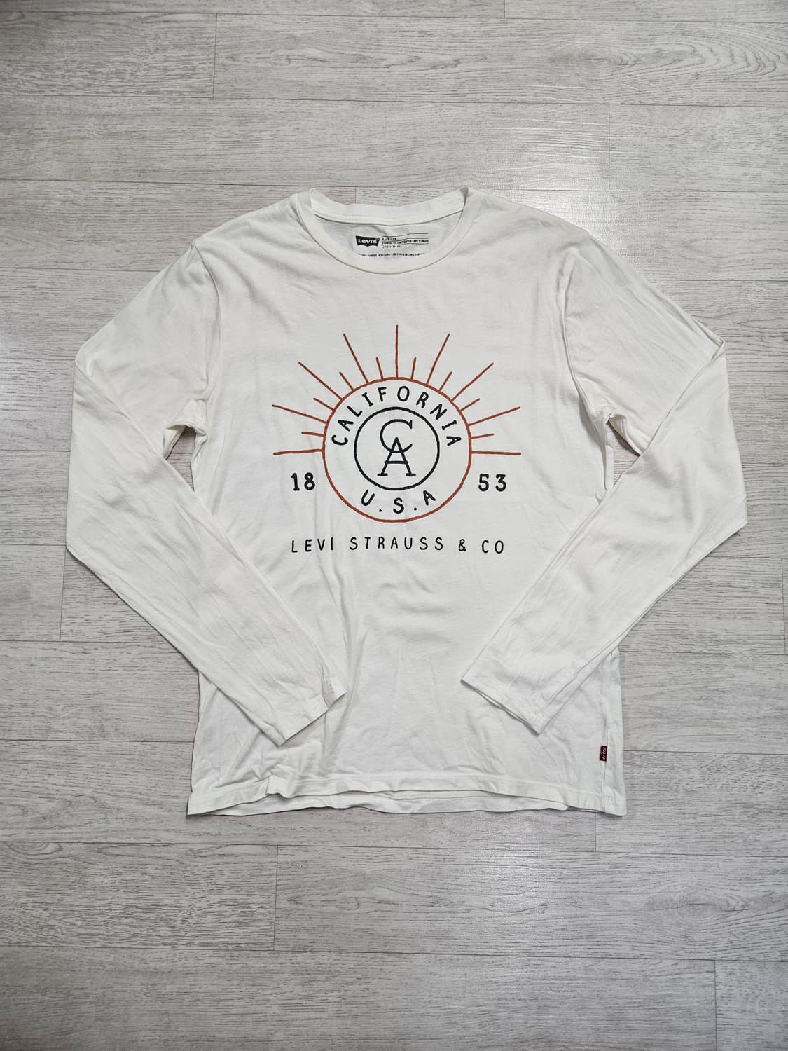 리바이스 그래픽 긴팔티셔츠 95 상품이미지1