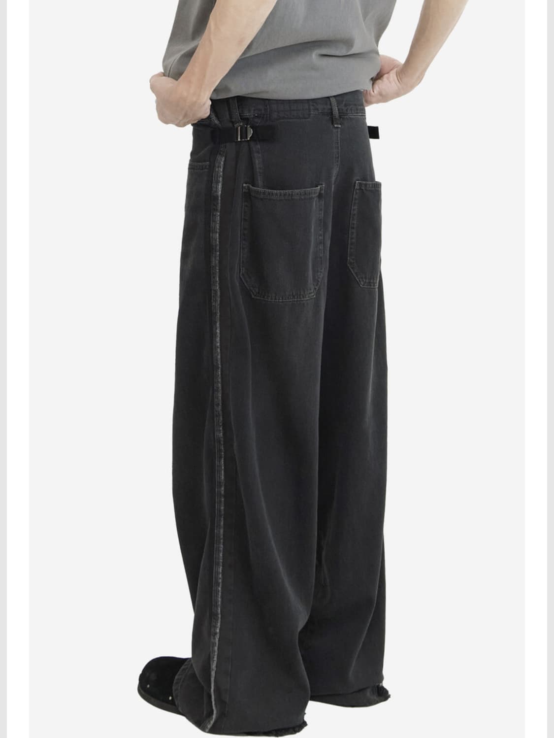 폴리테루 리빌드 고시마 워시드블랙 3 상품이미지5