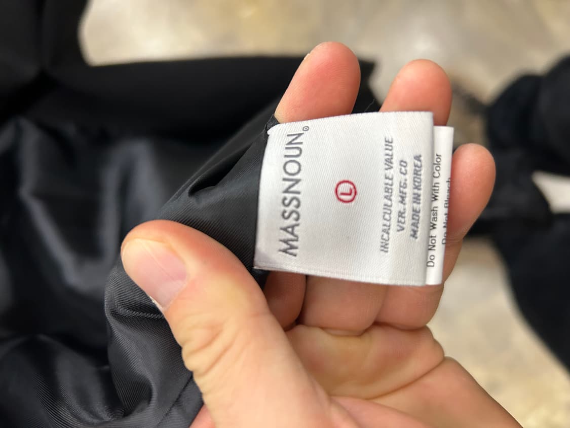 MASSNOUN 매스노운 야상 롱코트 상품이미지6
