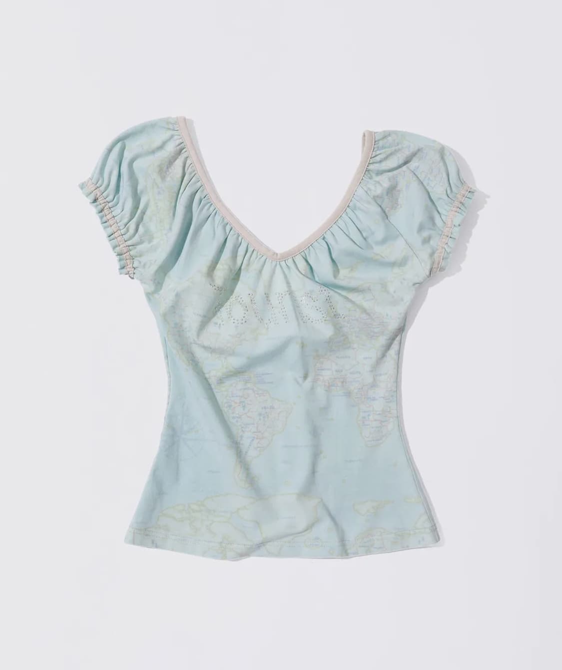 스컬프터 Tourist Scoop Back Tee Baby Blue 상품이미지1