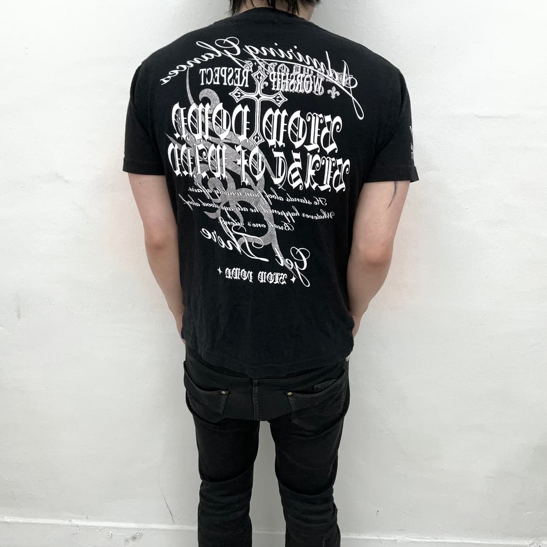 Punk lettering short sleeve 상품이미지3