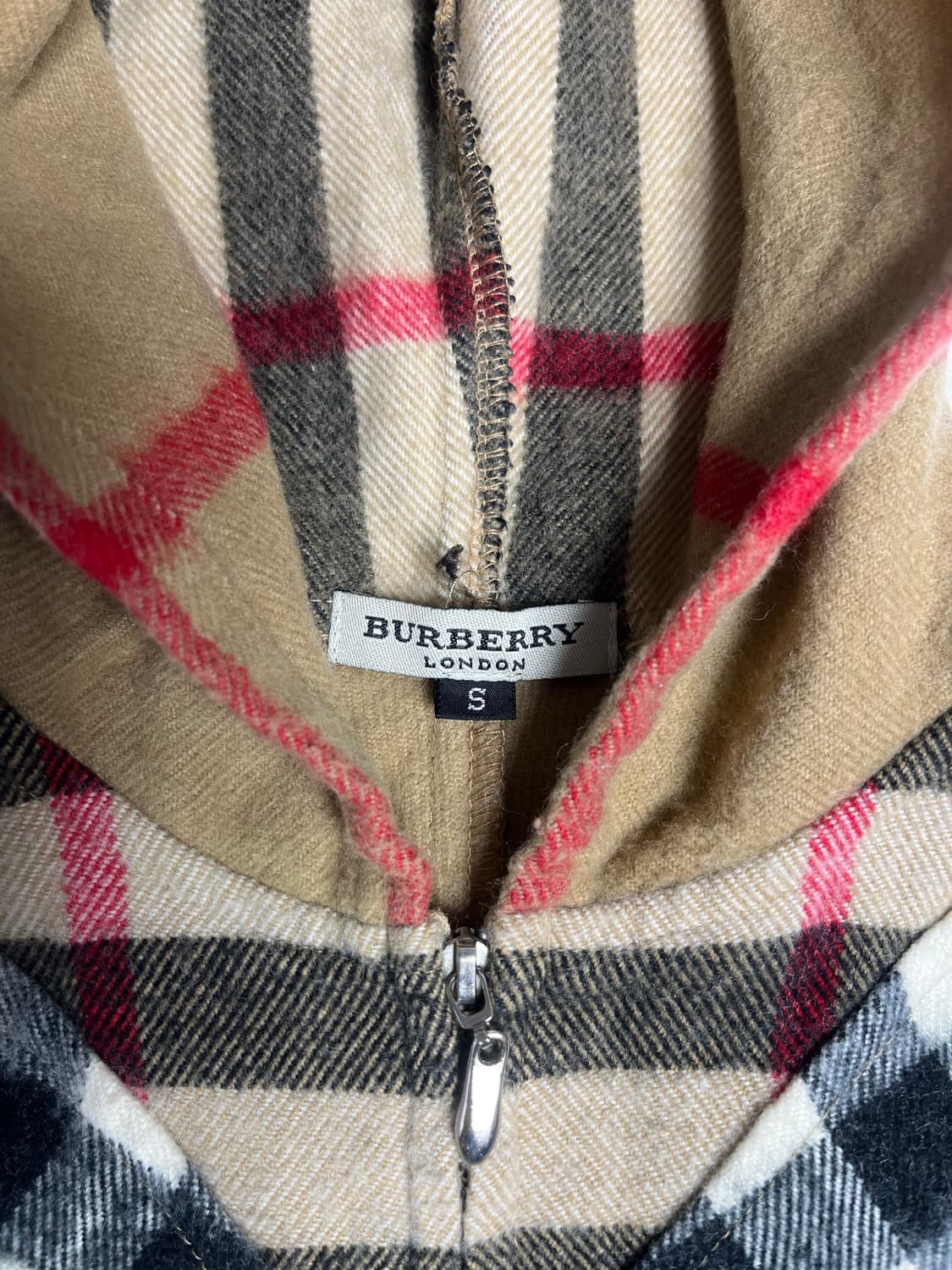 버버리 키즈 후드 케이프 S  상품이미지2