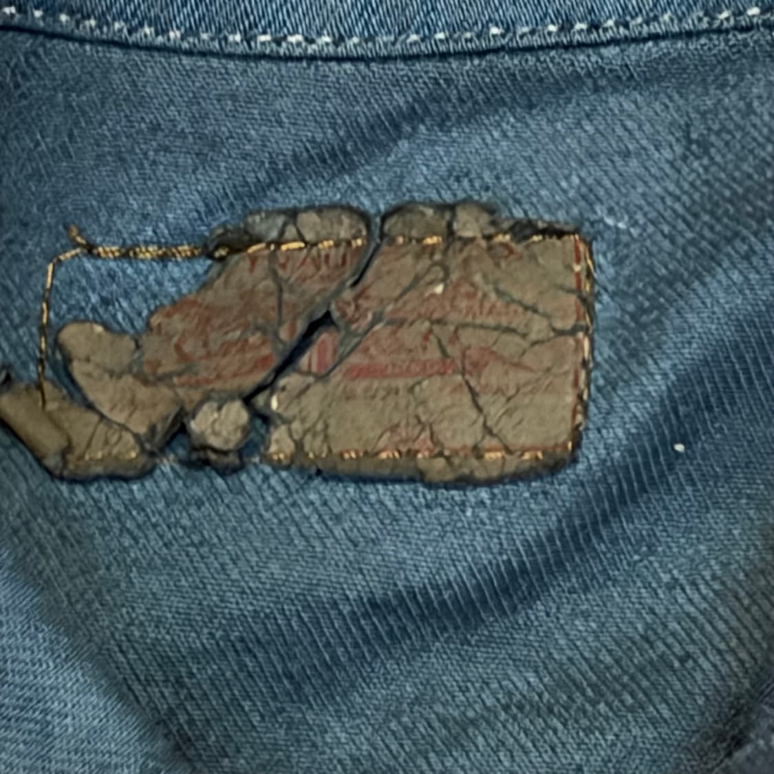 레어 90s 빈티지 리바이스 하드락카페 데님자켓 청자켓 상품이미지5