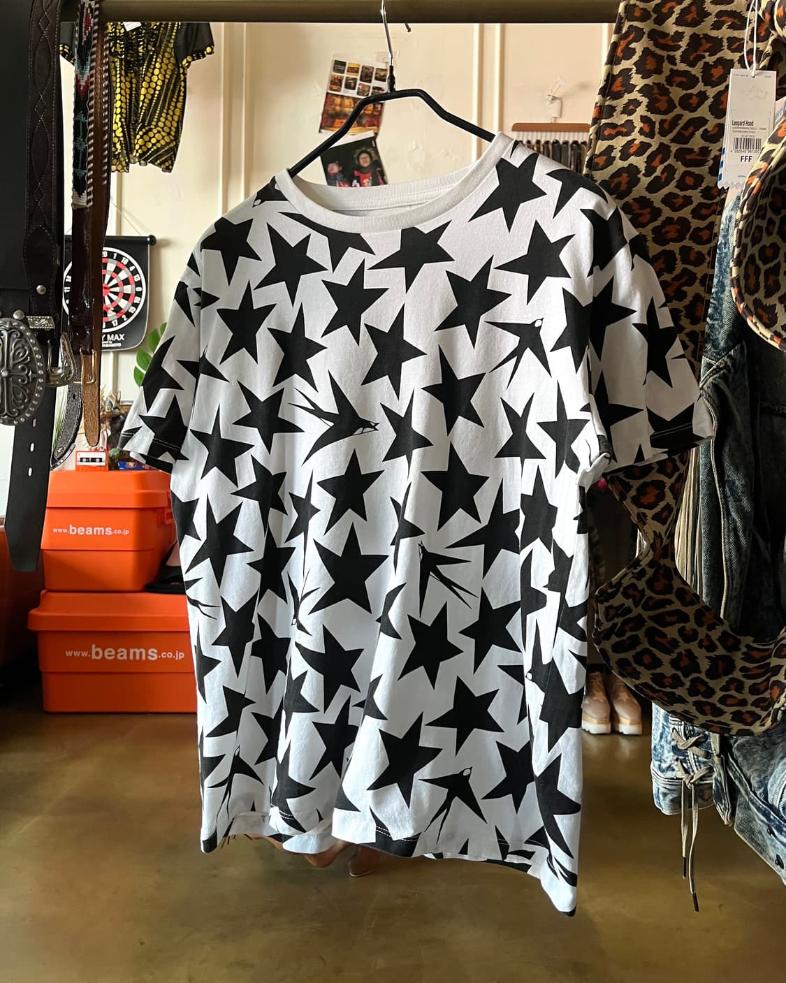 JPN Vintage Star Graphic 1/2 T-Shirt 상품이미지4