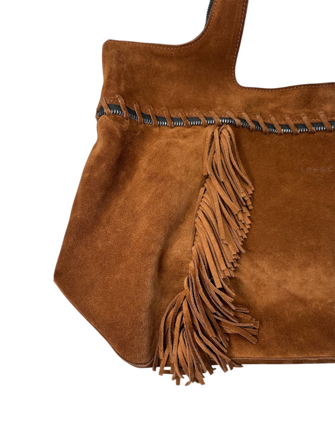 Longchamp Fringe Suede Tote Bag 상품이미지2