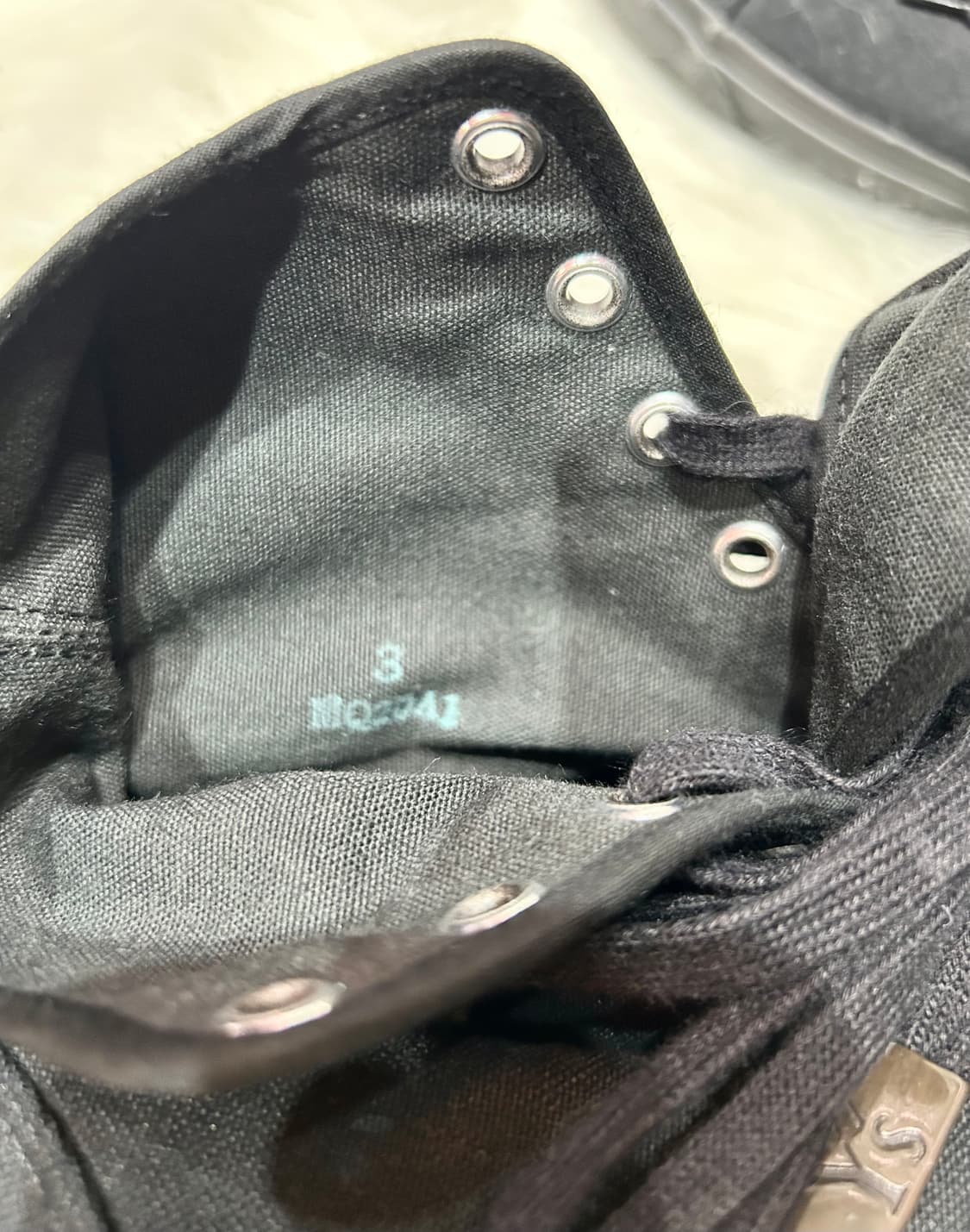 yohji yamamoto shoes 요지 야마모토 레이스업 디테일 슈즈 상품이미지4