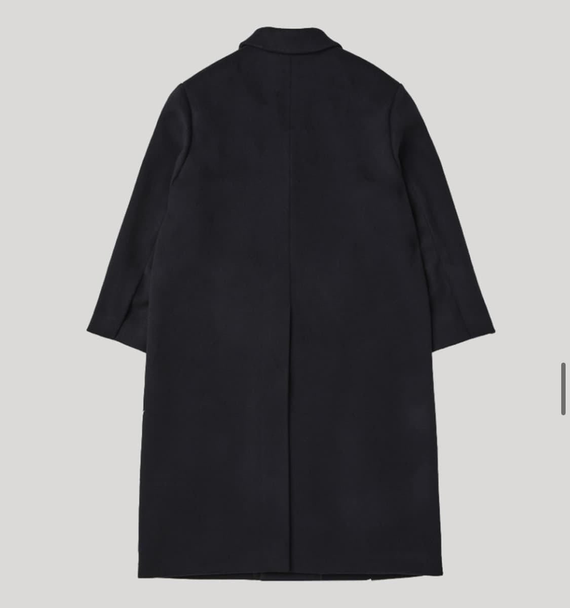 [M] 르아브 반더블 오버사이즈 너치드 코트 다크네이비 상품이미지3