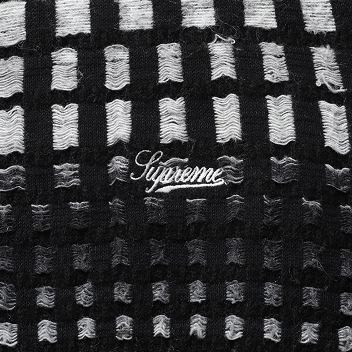 슈프림 Supreme Gradient Grid Zip Up Polo 상품이미지8