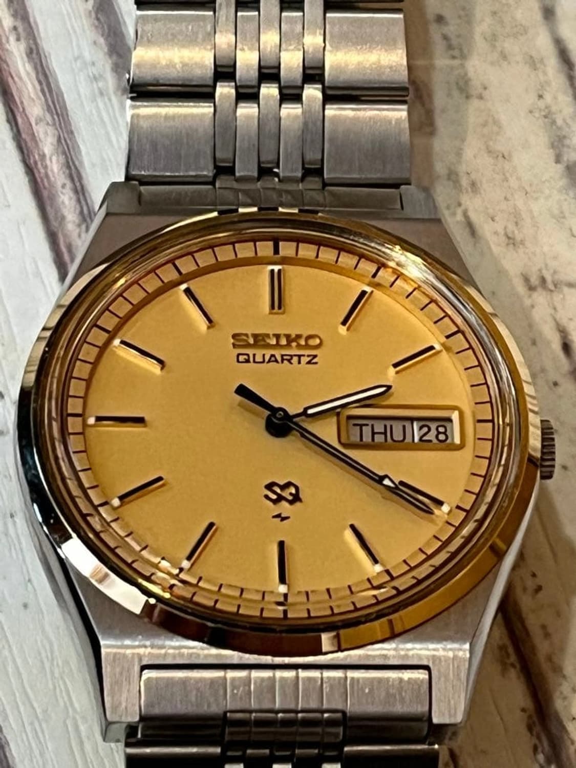 세이코 빈티지 SQ 쿼츠 시계 상품이미지3