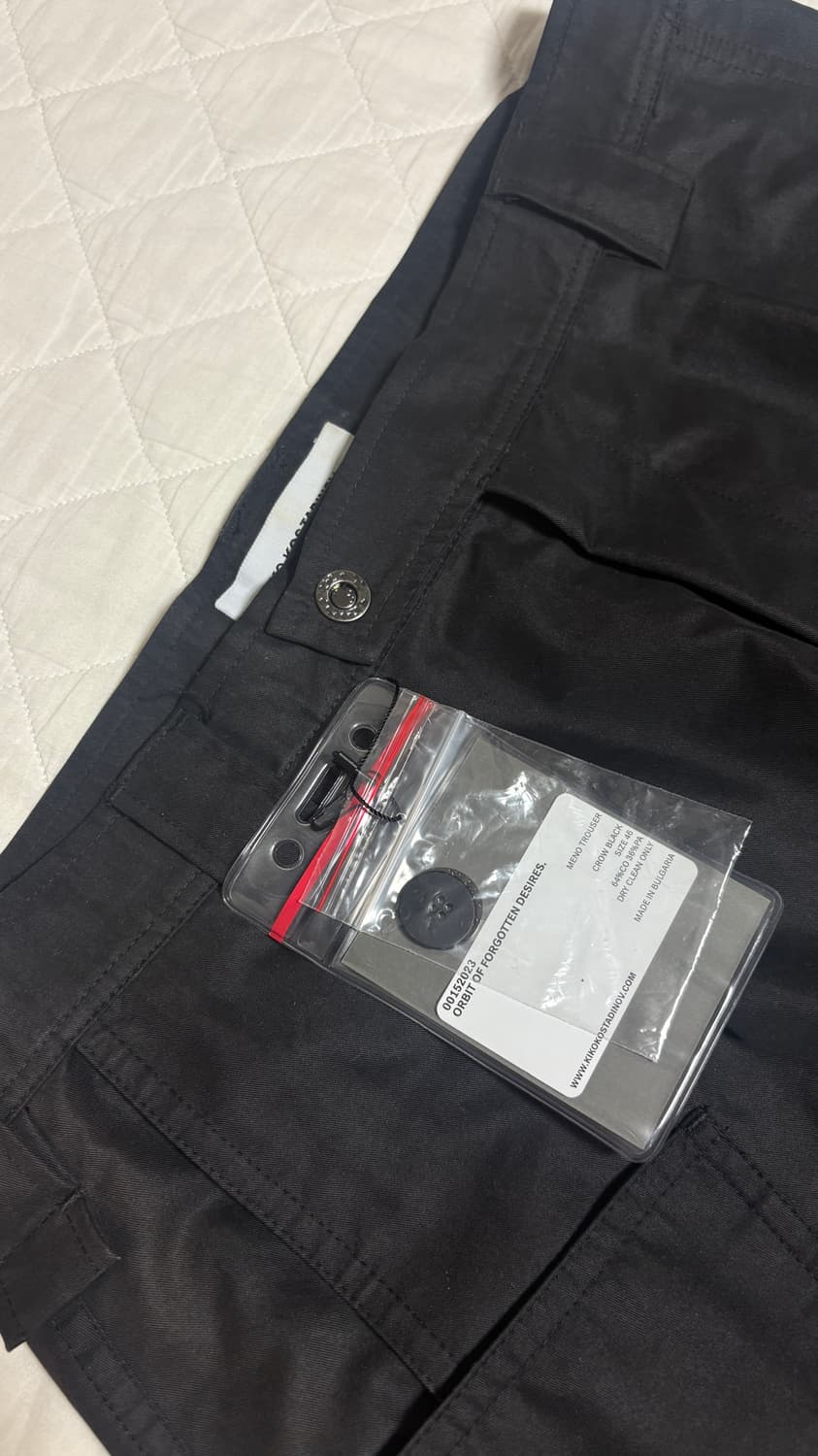 Kiko MENO TROUSER CROW BLACK 46 상품이미지2