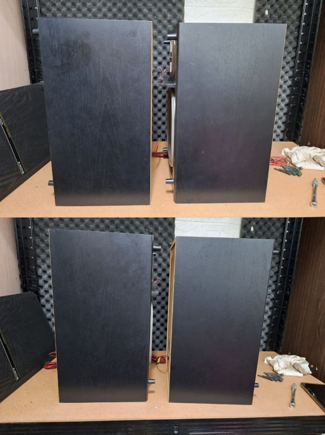 소니 APM-V505AV 평면형 빈티지 스피커 1조 레트로 오디오 앤틱  상품이미지7