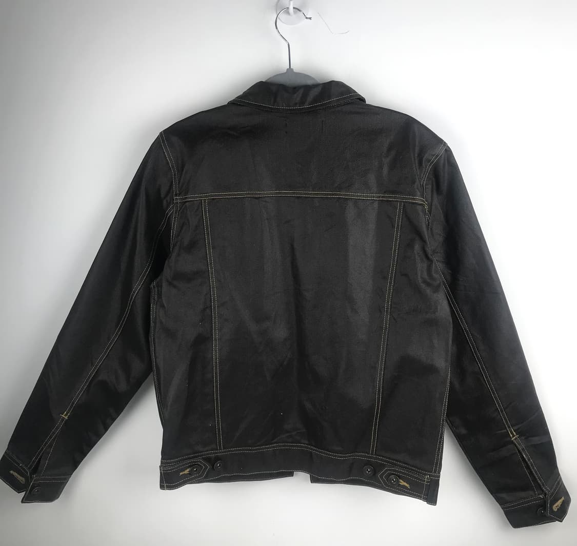 코팅 데님 트러커자켓 청자켓 레더 워크디트로이트 아이젠하워 빈티지가죽점퍼 상품이미지5