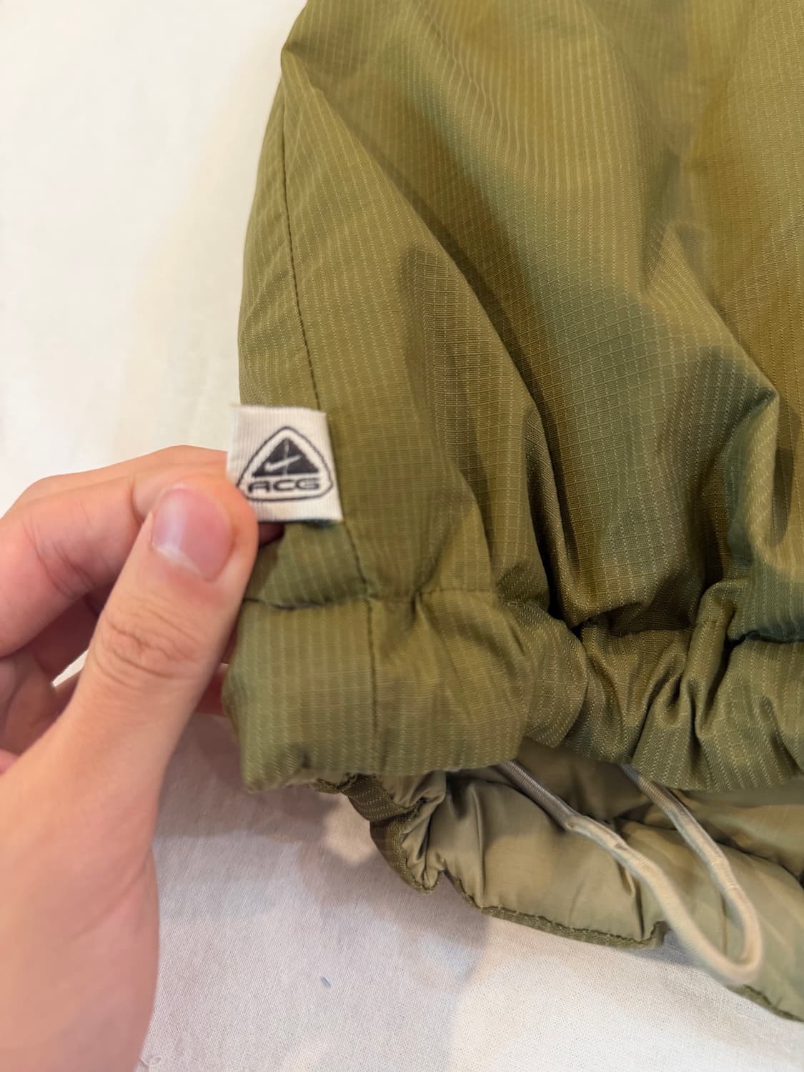 00s 나이키 ACG 아카이브 리버시블 다운 패딩 카키 상품이미지9