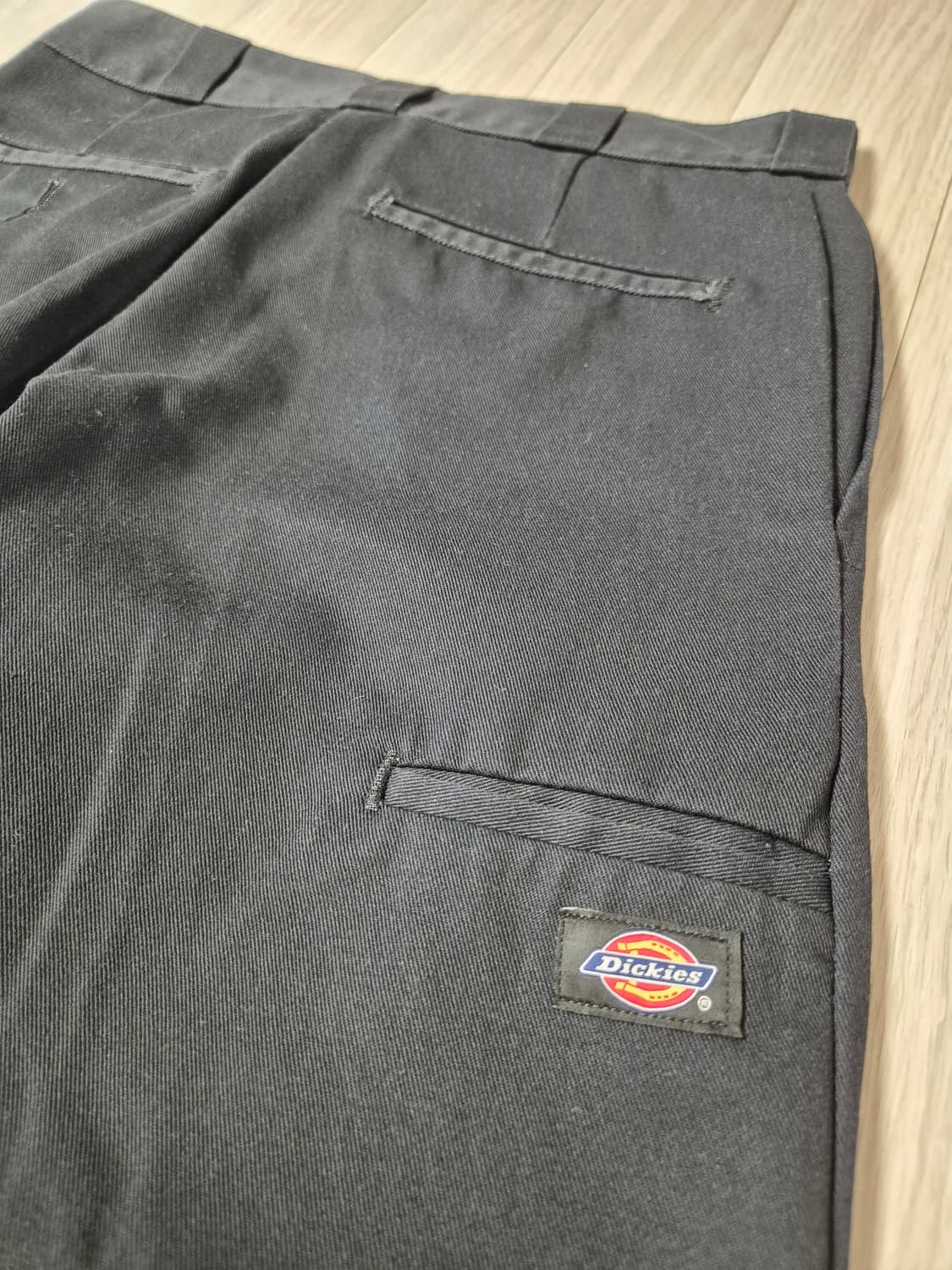 디키즈 더블니 블랙 (32×30) 상품이미지4