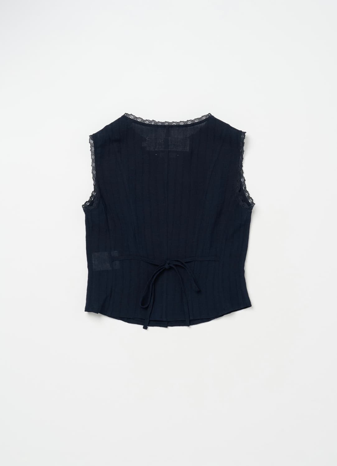 비아플레인 BUTTON VEST + PUFF BLOUSE (김고은 착용) 상품이미지5
