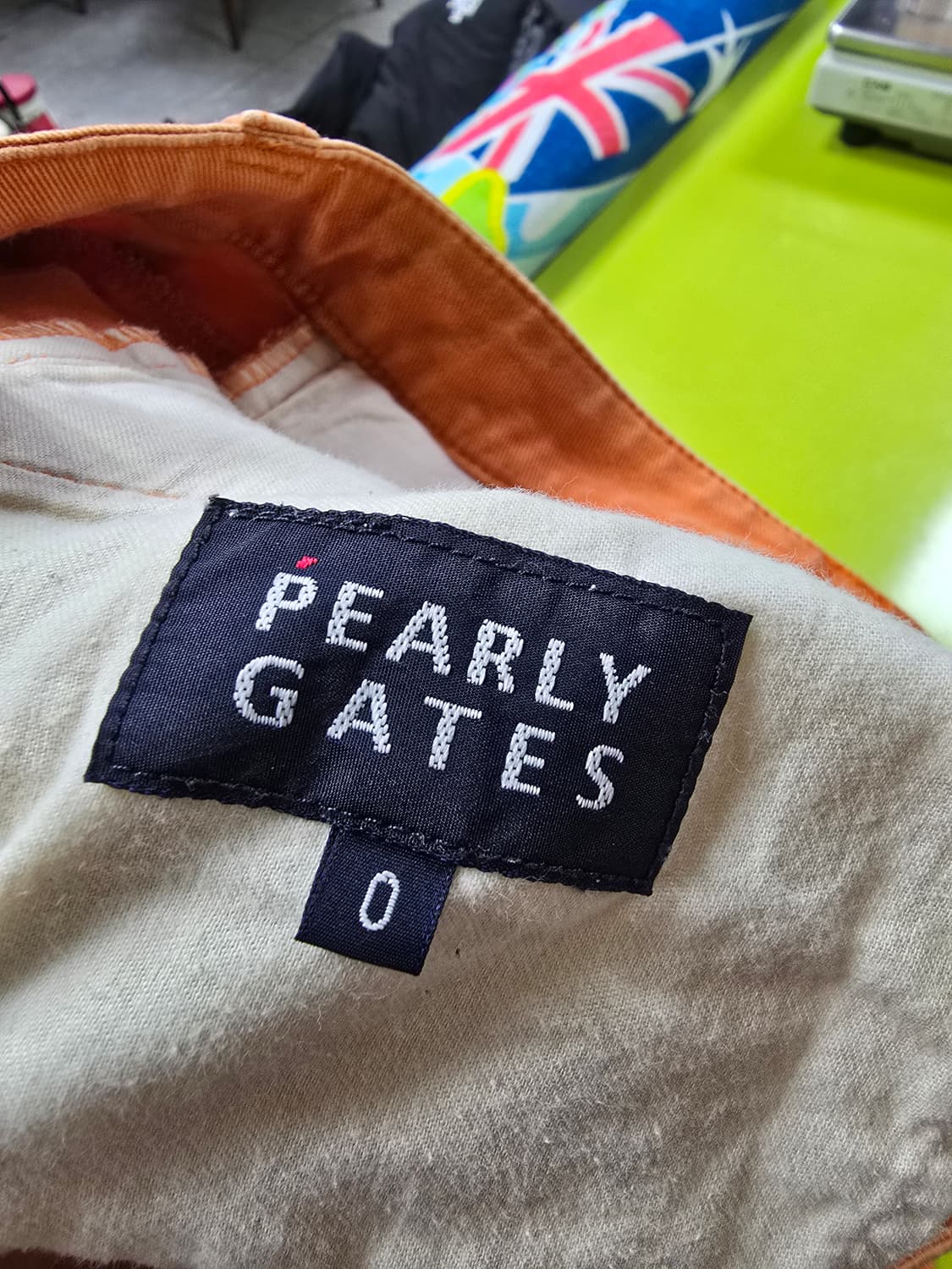 파리게이츠 오렌지 컬러 데님팬츠 (1411) 상품이미지3