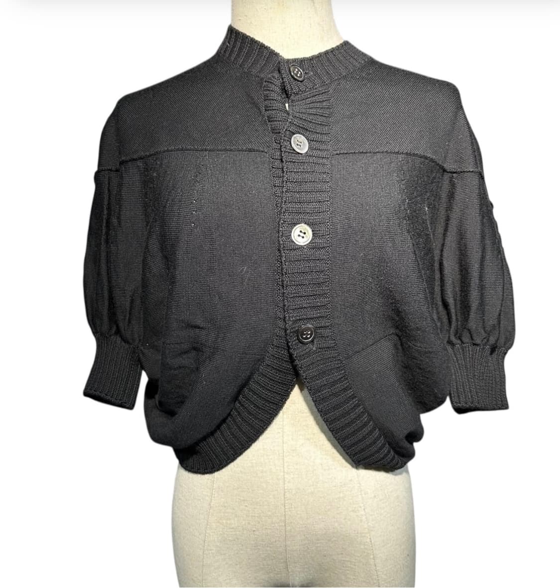 꼼데가르송 트리콧 12aw 벌룬 가디건 상품이미지3