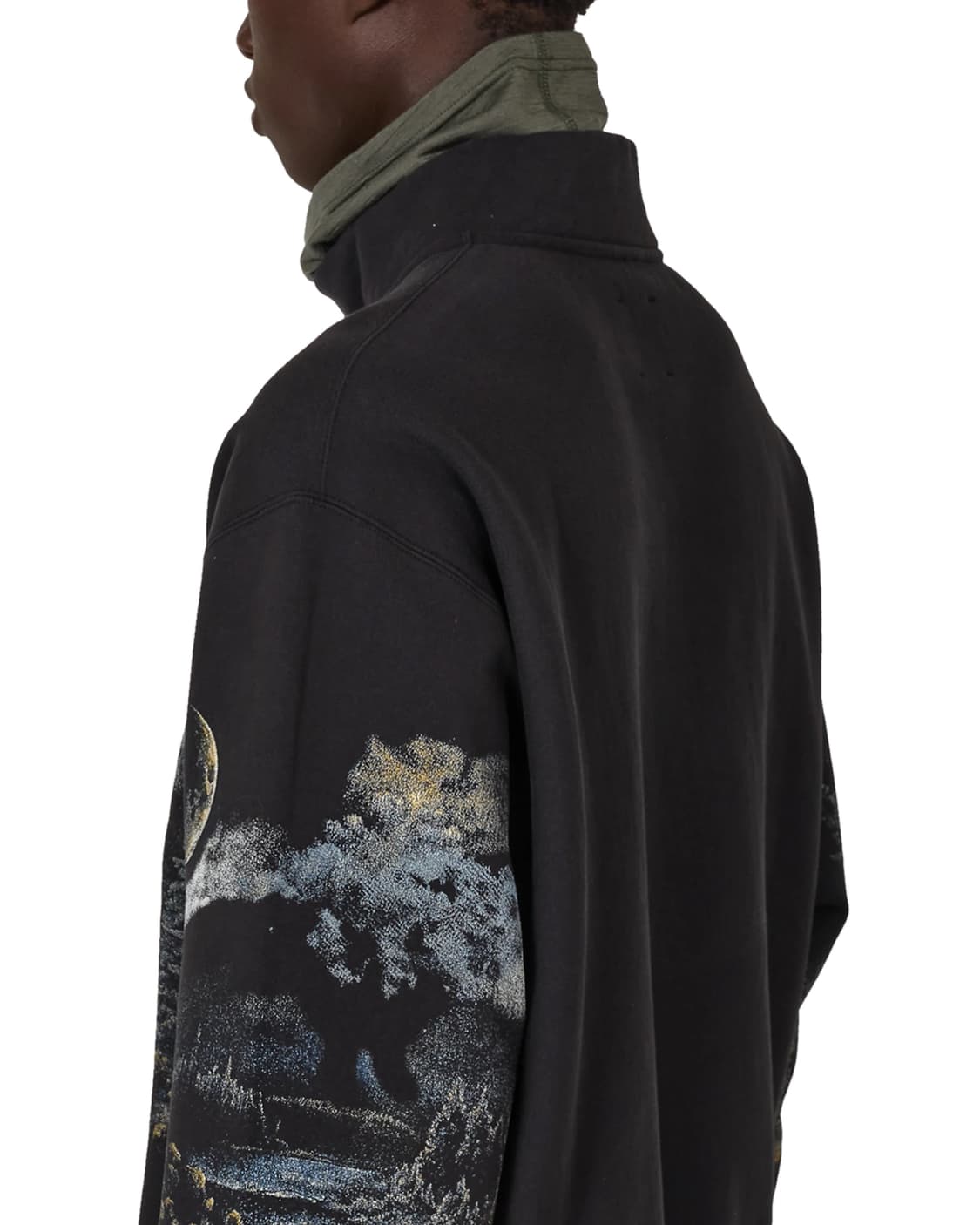 [M,L,XL]로아 하이킹 26ss FAI 하프 집 스웨트 셔츠 상품이미지7