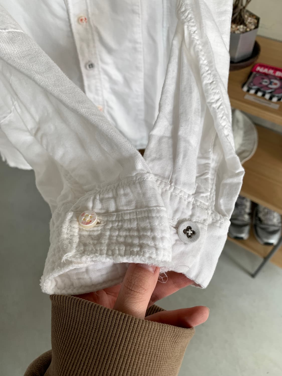 Kapital 캐피탈 버튼 디테일 셔츠 상품이미지4