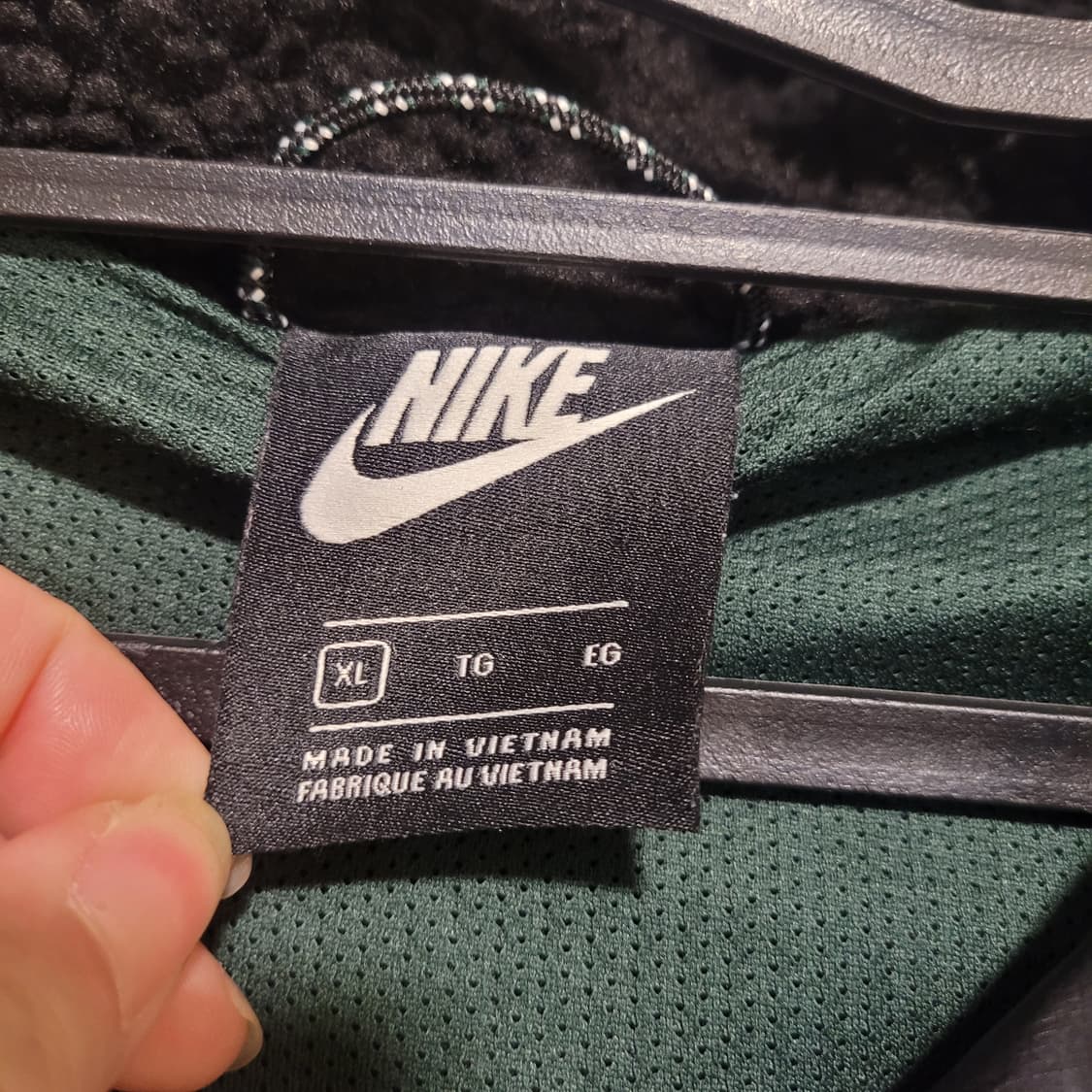 나이키 헤리티지 후드 뽀글이 자켓 XL 상품이미지5