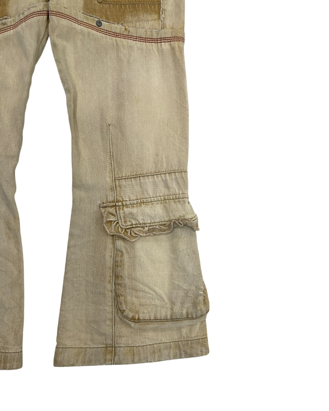 마리떼 프랑소와 저버 90s 데미지 크롭 부츠컷 팬츠 상품이미지8