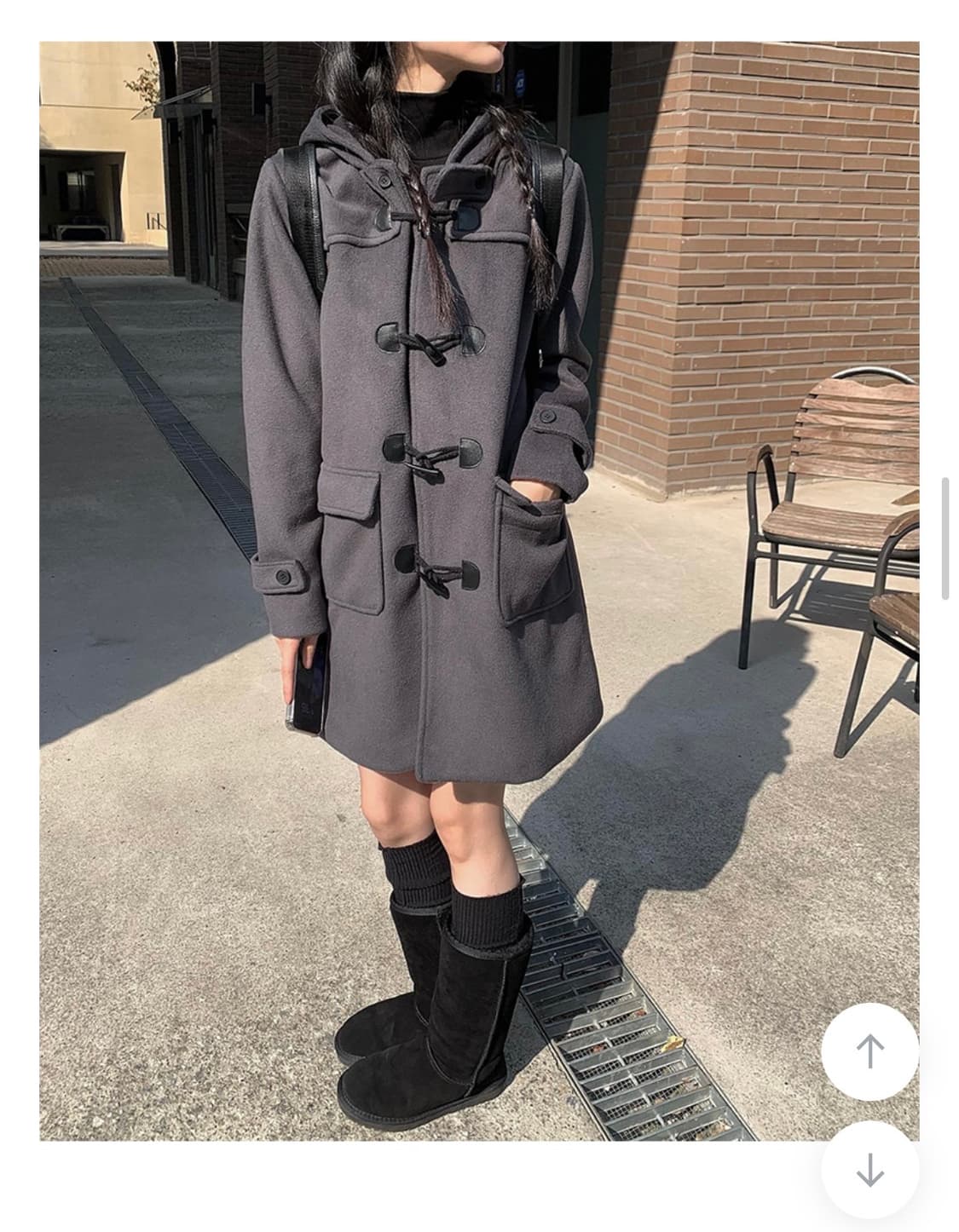 애니원모어 더플 코트 상품이미지2