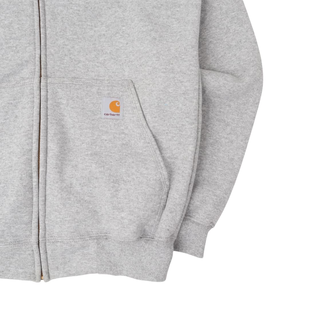 칼하트 k122 그레이 코튼 후드집업 상품이미지4