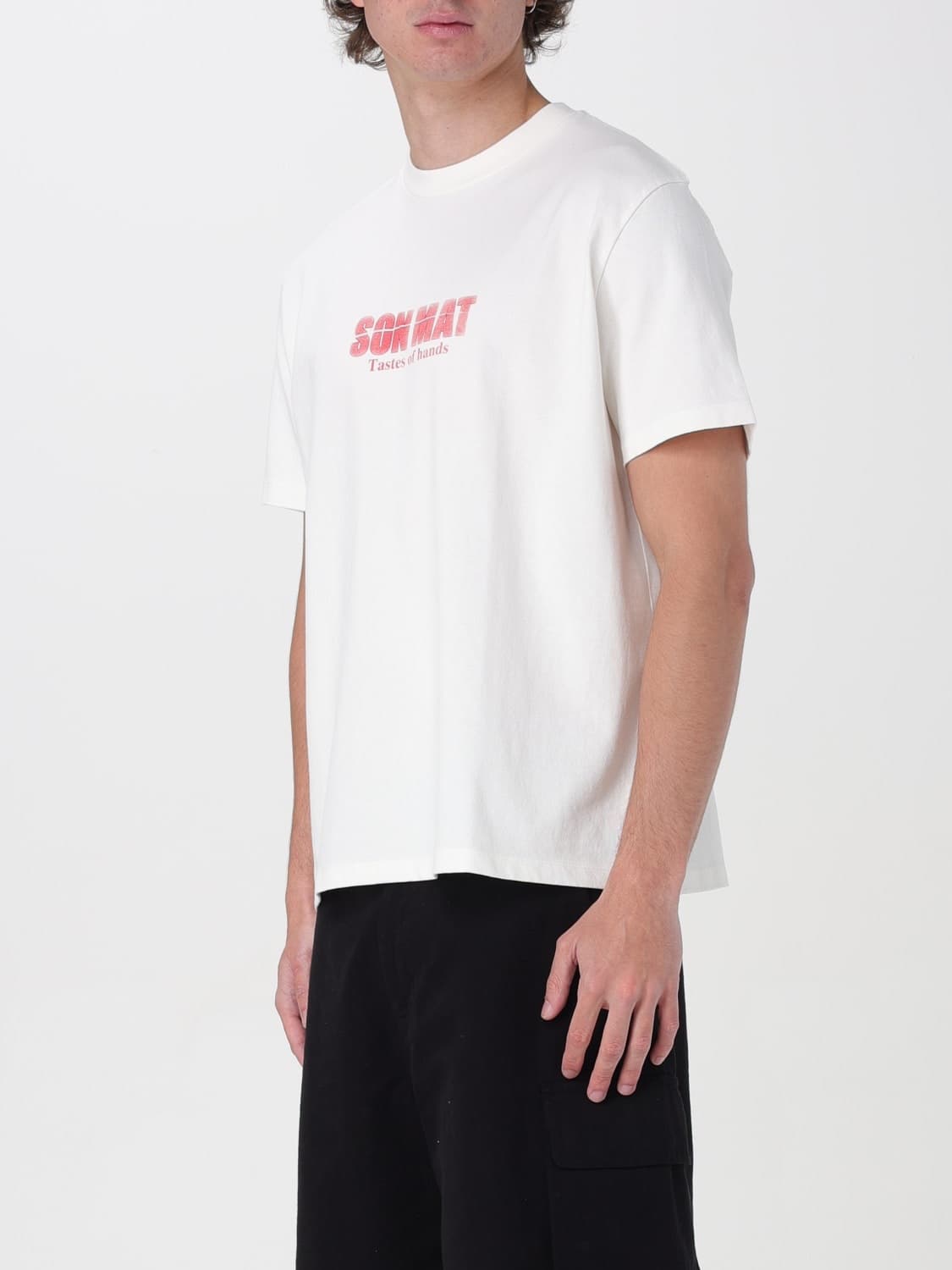 (정품/새상품) 아워레가시 남성 화이트 손맛 프린트 박스 티셔츠 상품이미지7