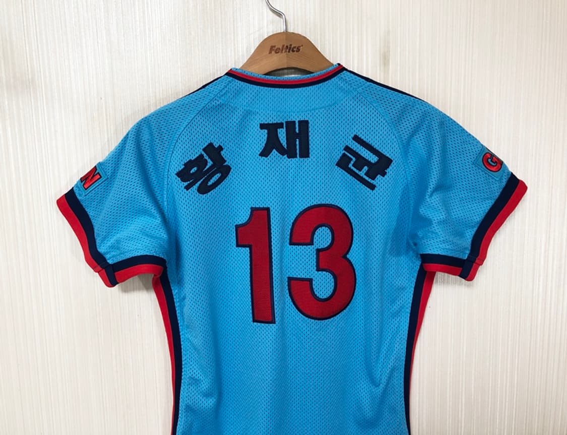 KBO 롯데자이언츠 챔피언원정 유니폼/져지 11호(85) #13 황재균 상품이미지9