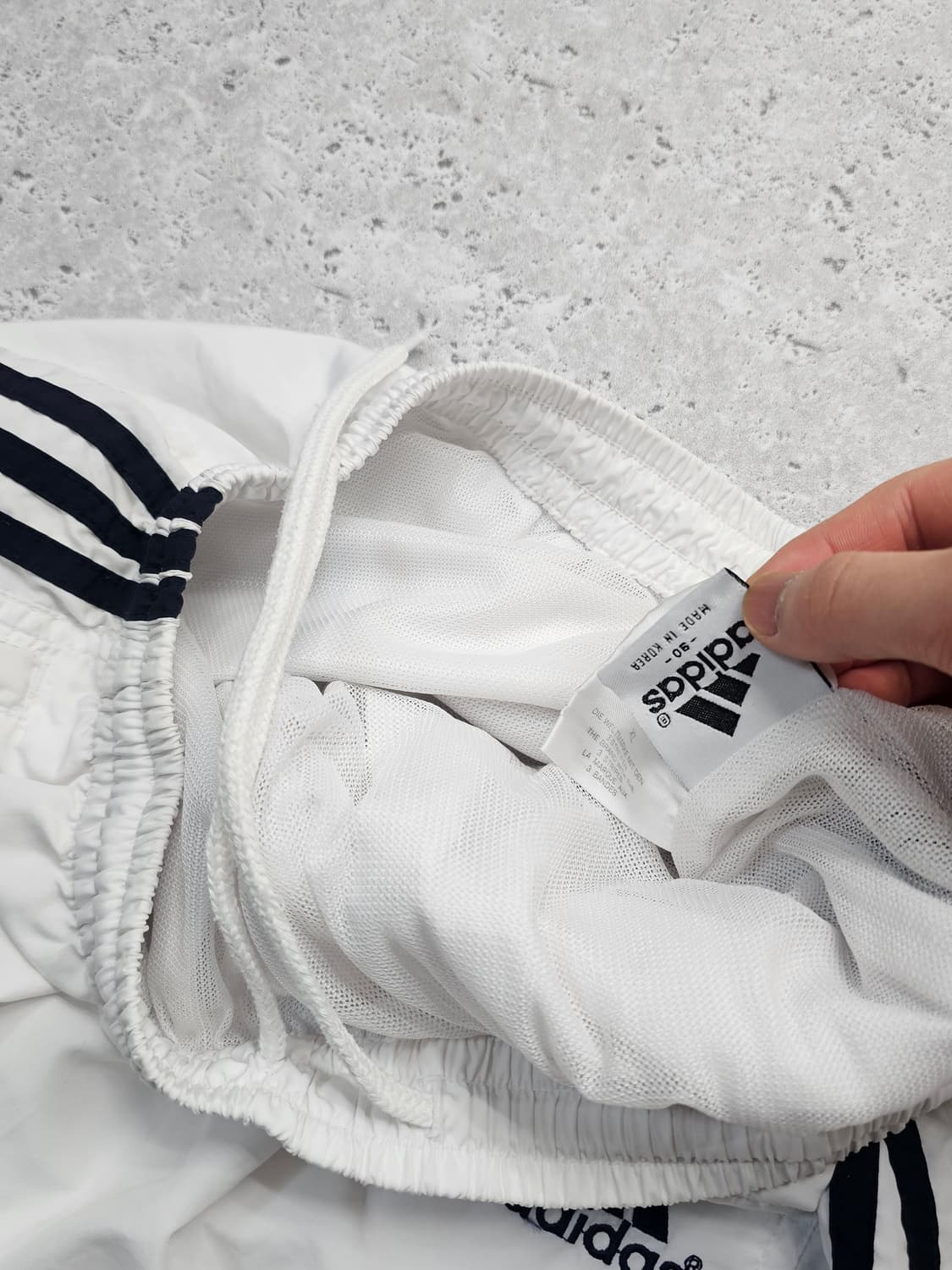 대장 아디다스 삼선 흰검 트랙팬츠 바람막이 바지 상품이미지6