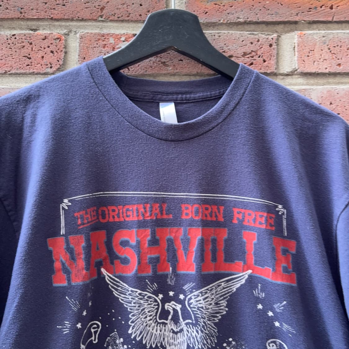 Nashville Rock Festival 그래픽 티셔츠 (미국 생산) 상품이미지3
