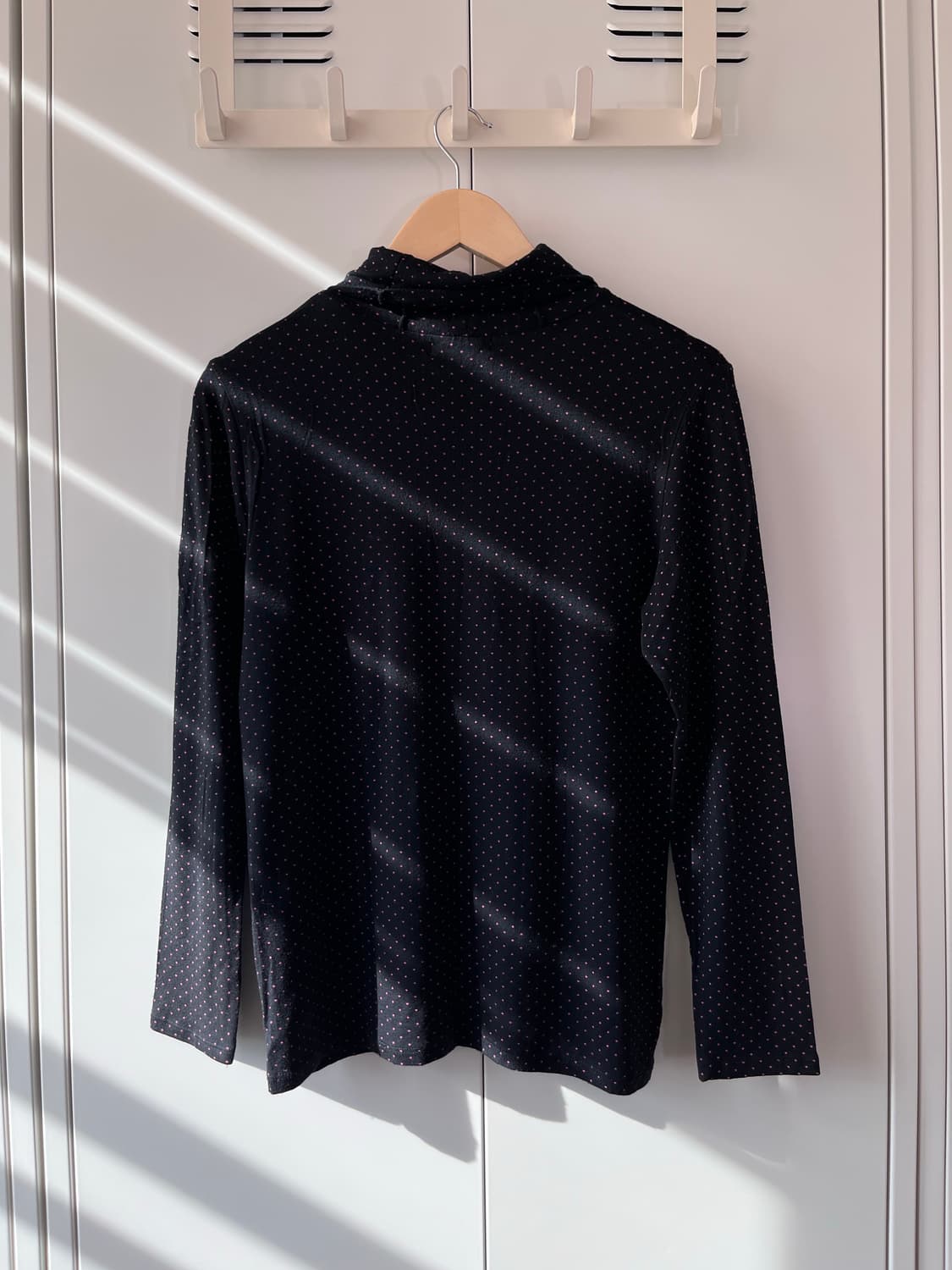 The oria 별 패턴 목폴라 롱 슬리브 상품이미지7