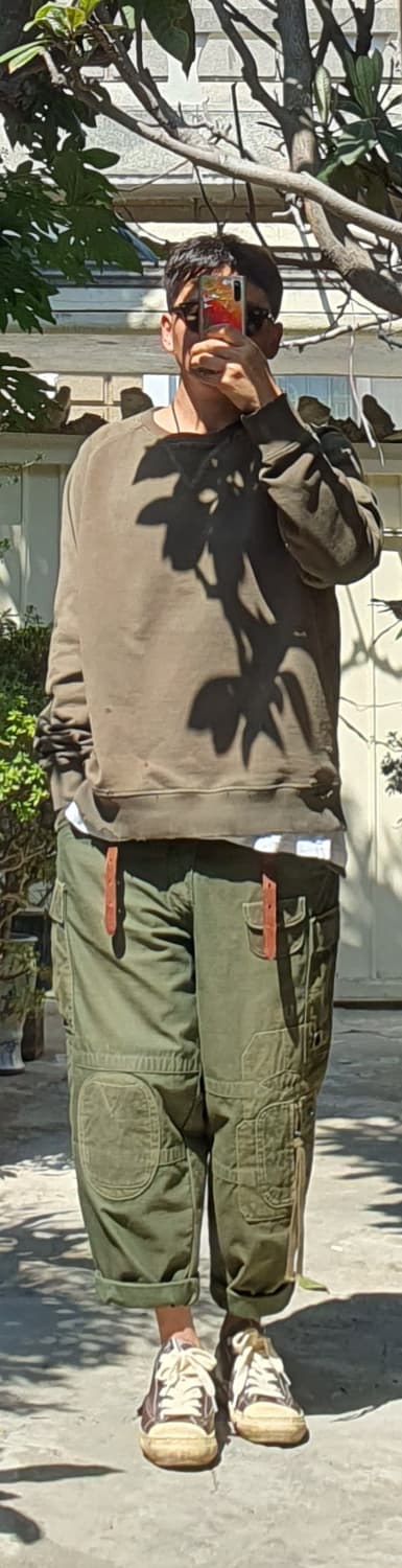 나이젤카본 맨투맨 스웻 빈티지 커스텀[하드워싱/썬페이딩/디스트로이드] 상품이미지9