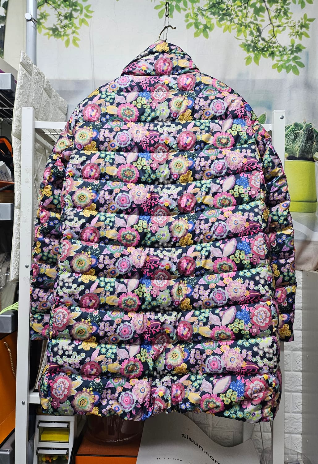 오일릴리 여성패딩 77 플라워 구스다운패딩 AD26 상품이미지5