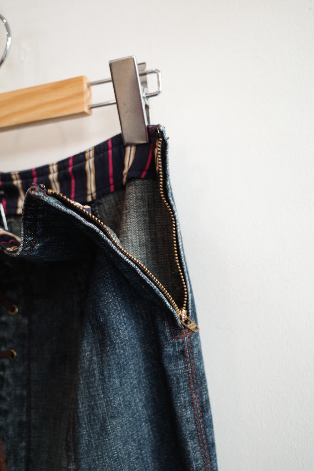 COMME CA ISM 꼼싸이즘 프린지 롱 스커트 (26인치) 상품이미지5