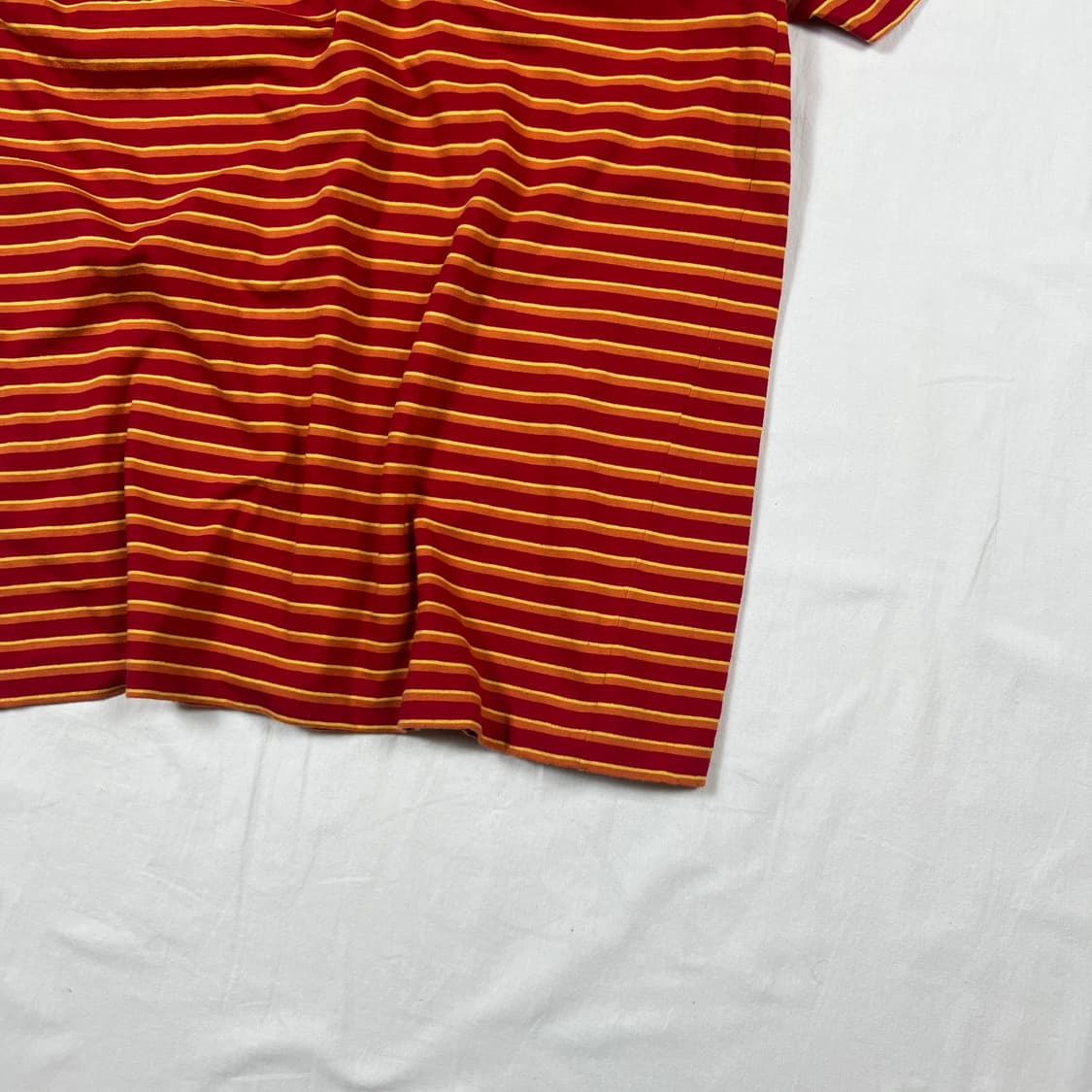 90’s 폴로랄프로렌 포니 로고 스트라이프 반팔티 상품이미지5