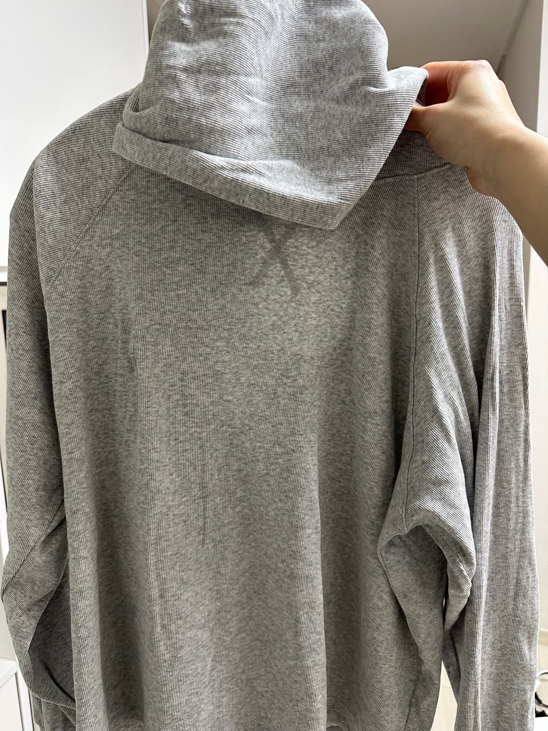 콜로신스 크레이터 후드 MTM 멜란지 그레이 상품이미지2