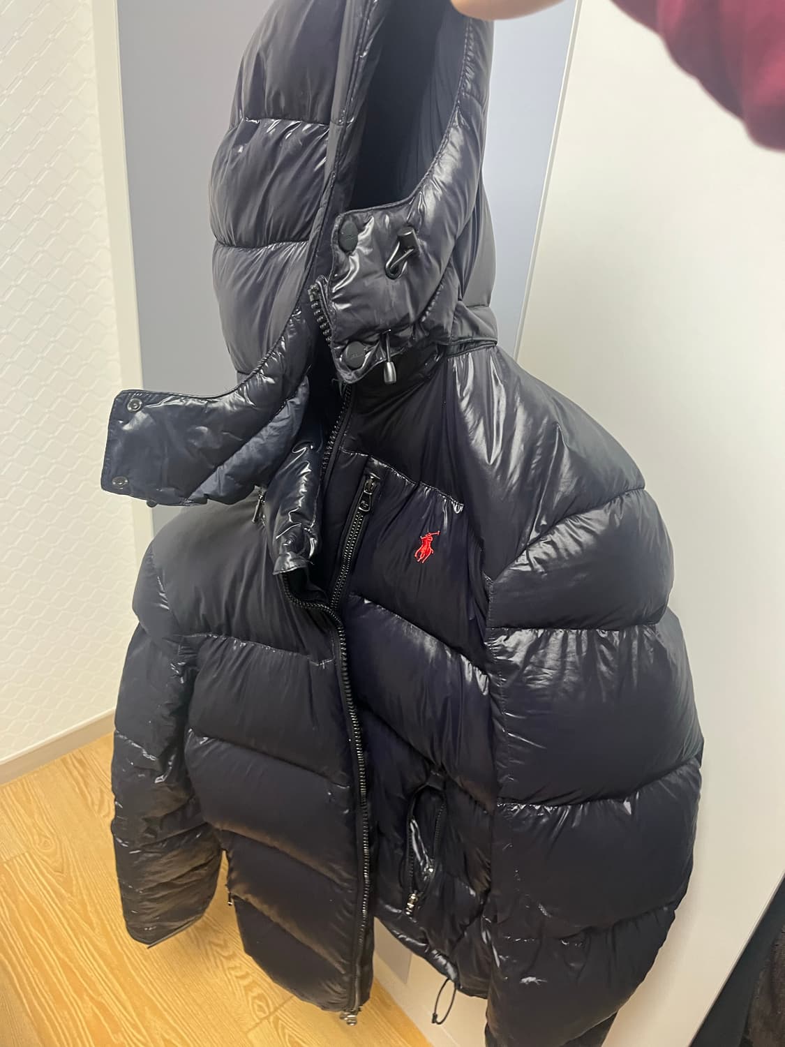 폴로유광패딩 상품이미지1
