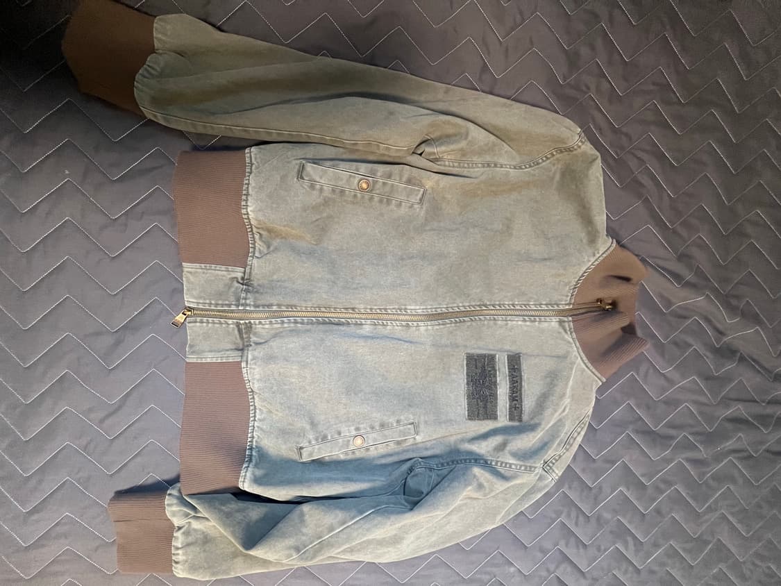 아캄 washed velcro jacket 상품이미지2