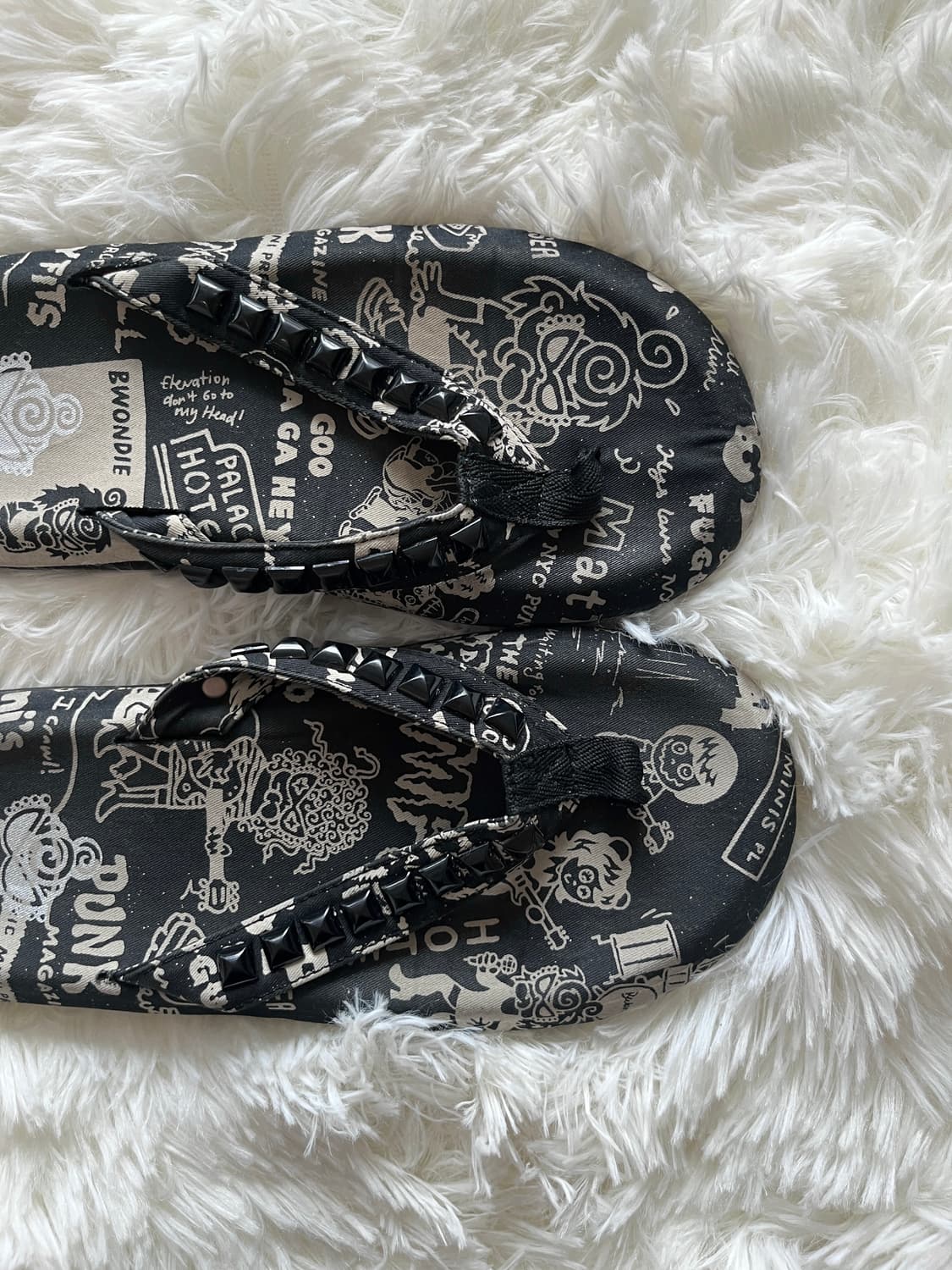 히스테릭 글래머 스터드 플립플롭 쪼리 슬리퍼 (230) 상품이미지3