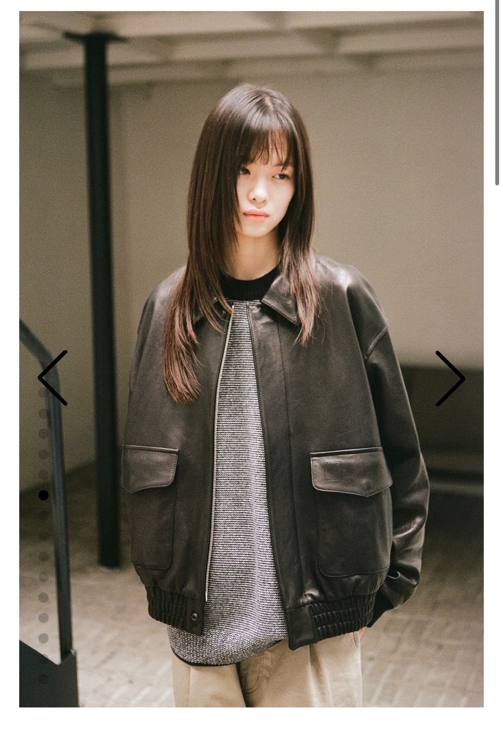 25fw 홀리선 매버릭 A-2 가죽자켓 Maverick A-2 상품이미지2