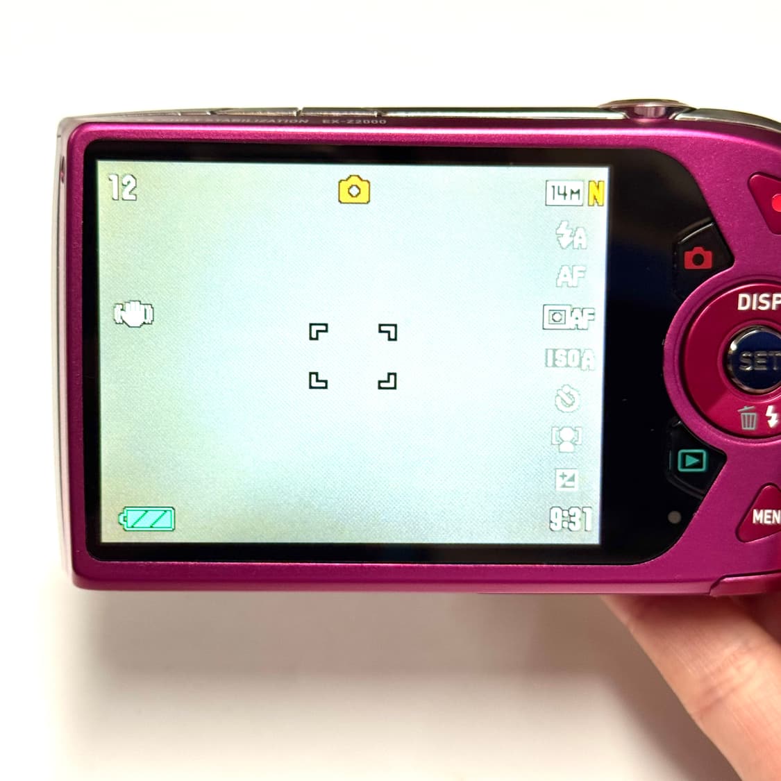 인물 메이크업모드)카시오 엑슬림 Z2000 블랙💝Casio Exilim 상품이미지8