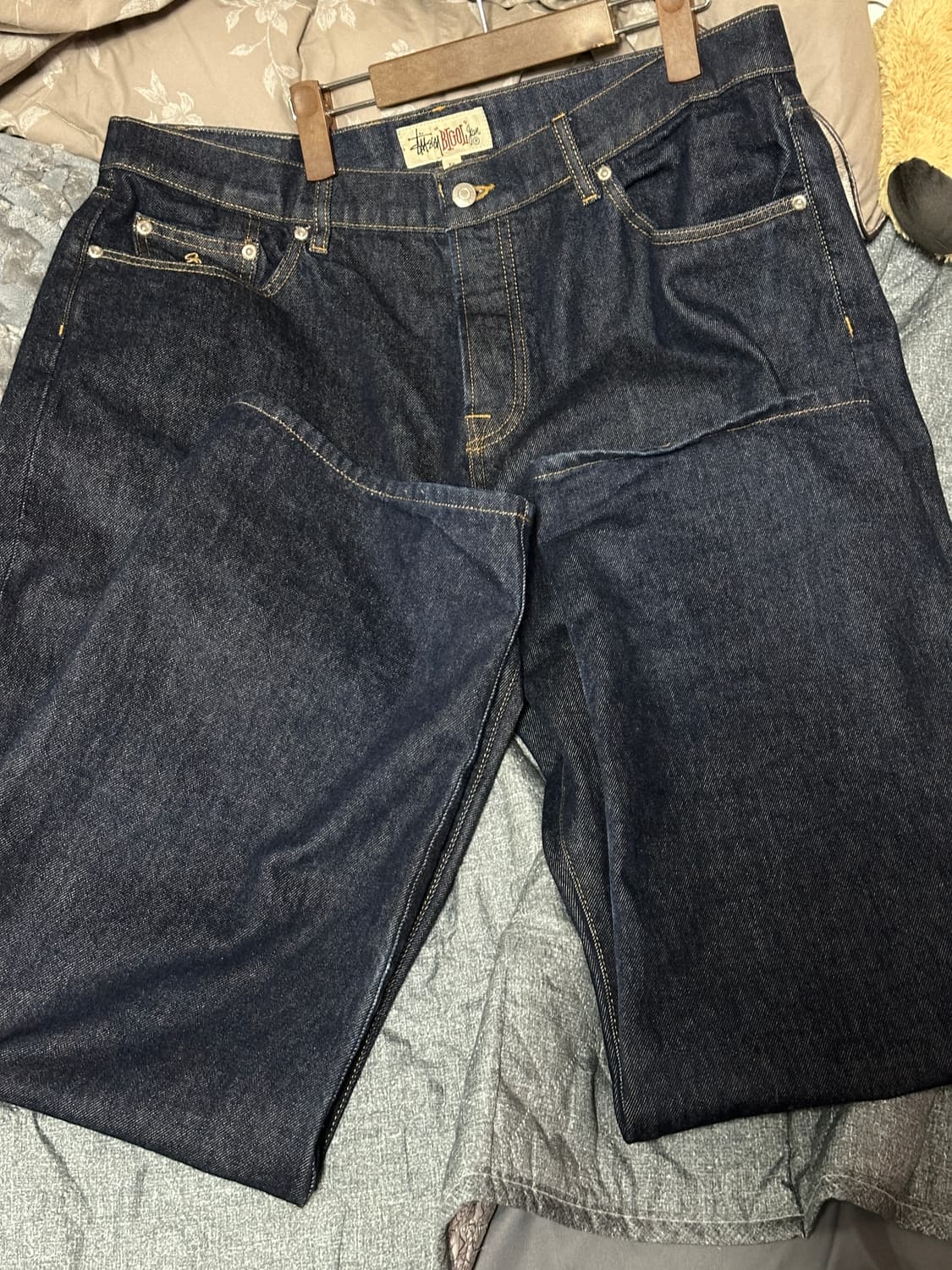 스투시 빅올진 34 실착 5회미만 정품 상품이미지1