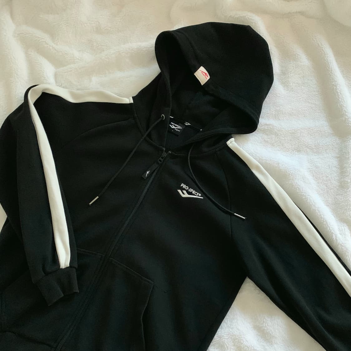 프로스펙스 오리지널 라인 배색 후드 집업 저지 트랙탑 상품이미지1