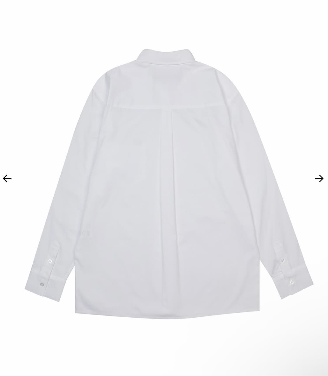 새상품) 보헤미안서울 릴렉스드 핏 셔츠 보헴서 상품이미지2