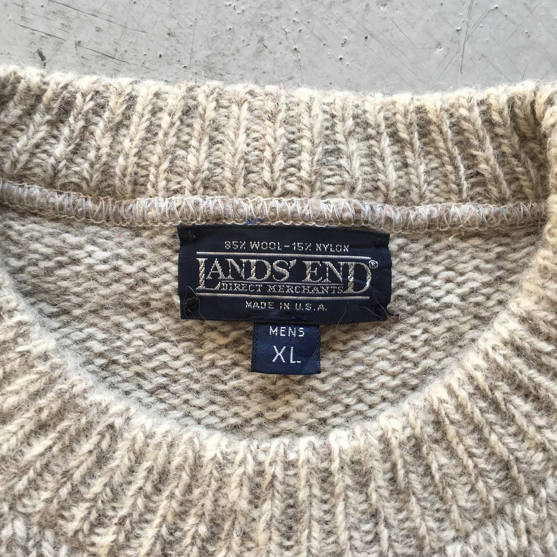 1980’s Made In USA  Lands’End Sweater 상품이미지3